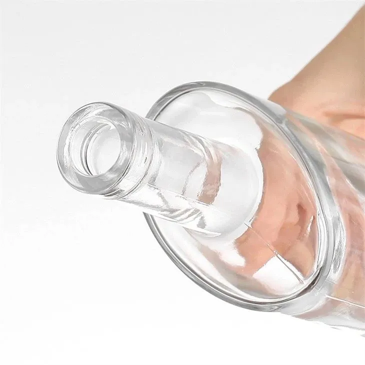 Flat Mouth Vodka Glass Bottle best
