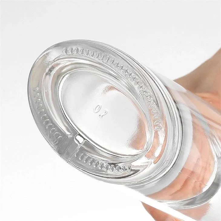 Flat Mouth Vodka Glass Bottle high quality
